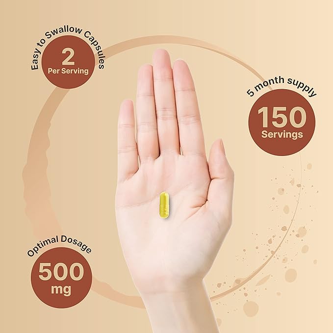 NatureBell Quercetin 500mg Per Serving, 300 Capsules | Ultra Strength Bioflavonoid Supplement for Immune Support | Third-Party Tested, Non-GMO, Gluten-Free