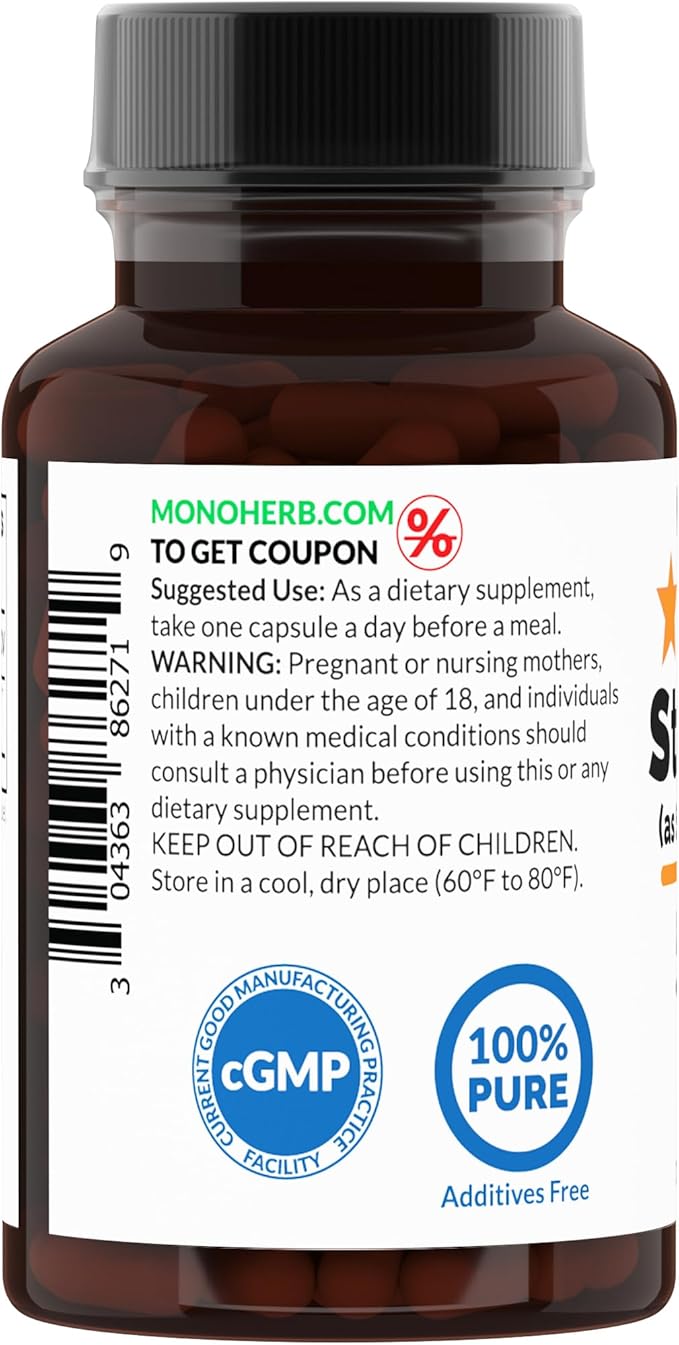 Strontium 500 mg per Capsule - 90 Veg Capsules