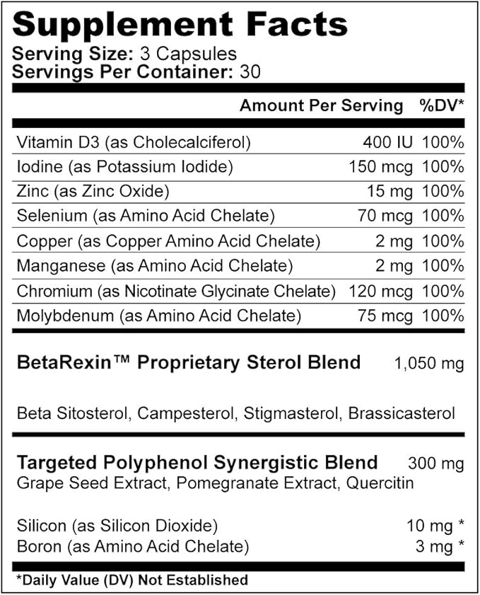 Multiphase Prostate Supplement Capsule -3 Bottles- Featured on Larry King Investigative TV Show - Over 1 Million Sold - End Nighttime Bathroom Trips, Urgency, Frequent Urination.