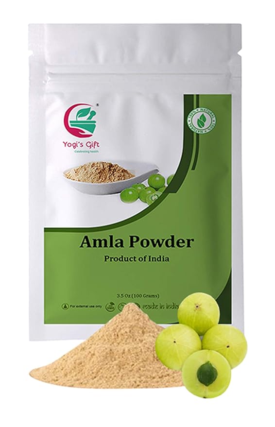 YOGI'S GIFT Celebrating Health Herbal Hair Care Combo Pack (500g/17.65oz) | Hair Mask with Ayurvedic Powders: Amla, Reetha, Shikakai, Brahmi, Hibiscus for Hair Growth