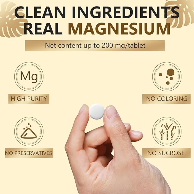 Hydrogen Tablets for Drinking Water, H2 Tabs, Brain Health & Cognitive Support, Colorless, Odorless, Slightly Sweet Taste, Dissolves Within 3 Minutes 90 Count (1)
