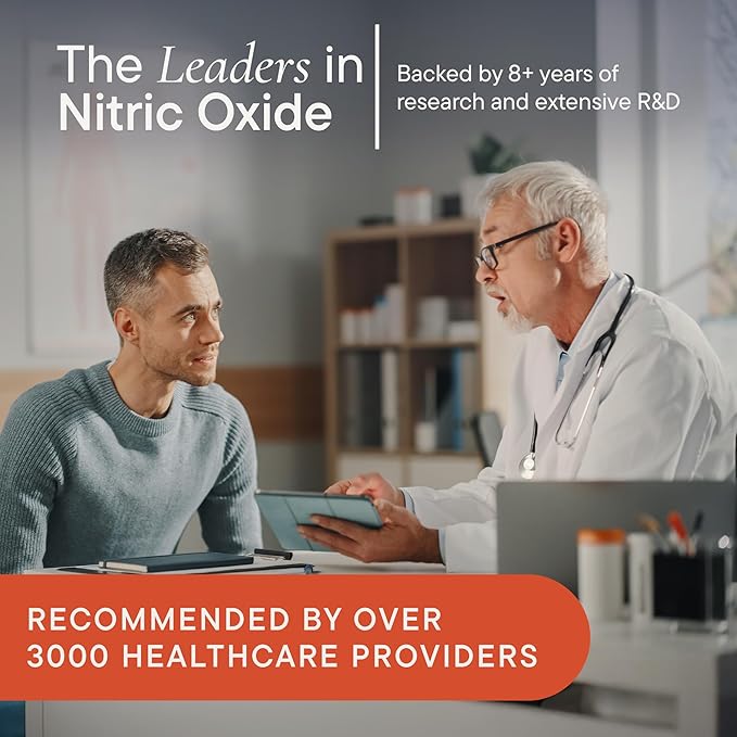 Berkeley Life Nitric Oxide Booster & Test Strips Starter Kit - 60 Capsules & 50 Test Strips - Nitric Oxide Supplements Helps Support Healthy Blood Pressure, Circulation & Cardiovascular Health