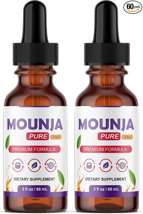 Mounja Pure Pro Premium Formula Dietary Supplement, 60 Servings (2)