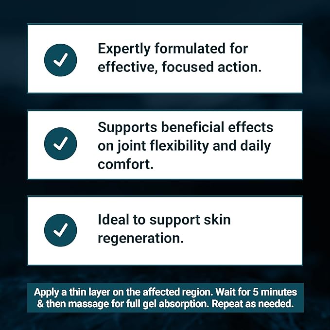 Orgono Living Silica Mineral-Based Collagen Booster Gel | Topical Use & Dermal Absorption | Clinically Proven | Supports Skin & Joint Health | Promotes Hydration & Collagen Regeneration | 150mL