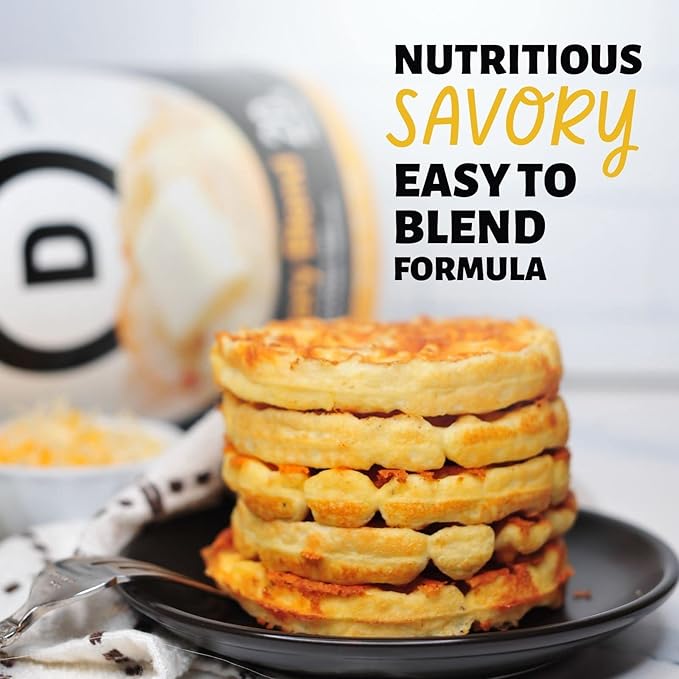 Devotion Nutrition Protein Powder Blend | Gluten Free, Keto Friendly, No Added Sugars | 1g MCT | 20g Whey & Micellar Protein | 12 Single Serving Packets (Buttery Blend)
