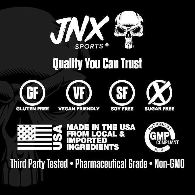 JNX SPORTS The Curse! Creatine Monohydrate Powder 60 Servings | Pure Micronized Creatine 5g Per Serving | 300g - 10.6 Ounce