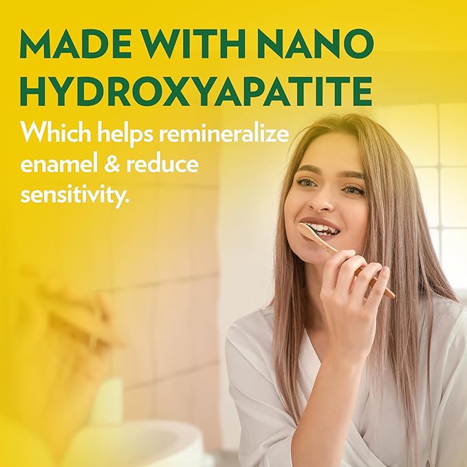 Toothpaste Tablets – Cinnamon | Nano Hydroxyapatite Toothpaste Tablets Chewable | Fluoride Free l 350 Tabs
