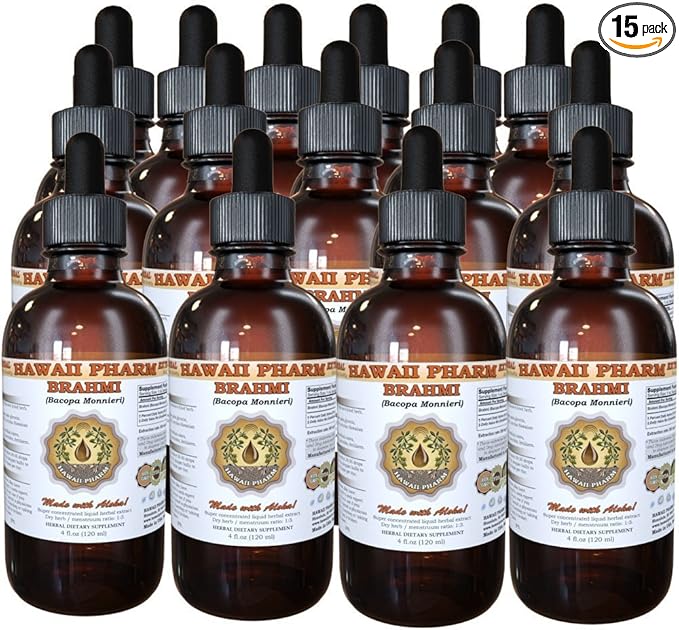 Brahmi (Bacopa Monnieri) Liquid Extract 15x4 oz