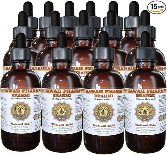 Brahmi (Bacopa Monnieri) Liquid Extract 15x4 oz