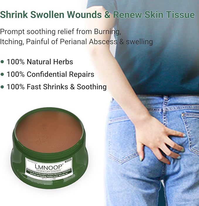 Perianal Repair Ointment: Treatments for Anal Fistula, Anal Fissure, Perianal Abscess, Rapid Relief from Pain, Burning, Itching, Swelling, Bleeding, and Discomfort by Jock Itch or Hemorrhoids