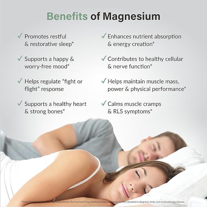 Organixx Magnesium 7 Supplement, Natural Magnesium Capsules for Sleep Support, Muscle Recovery, with Vitamin B6 and Manganese Citrate and Glycinate, Vegan, Non GMO, 180 Count (60 Capsule 3 Pack)