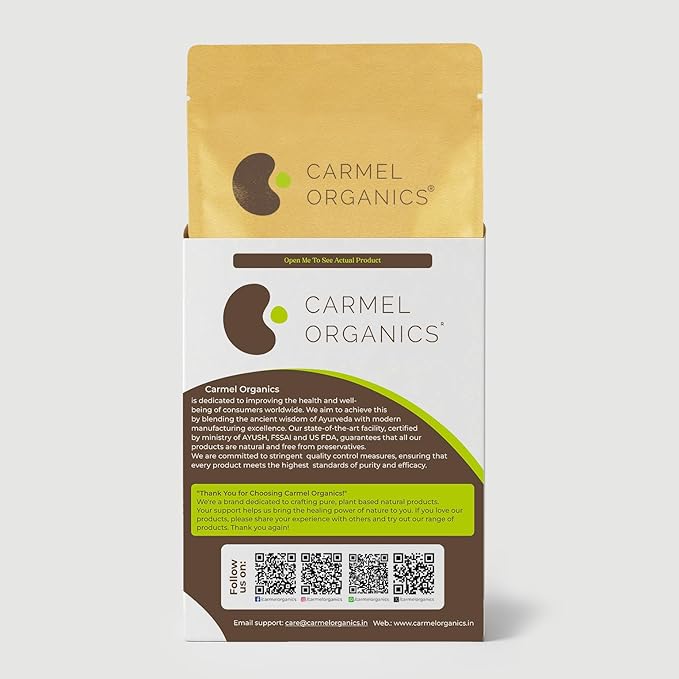 Flax Seeds Whole 7.5 Ounce, Nutrient-Rich Superfood for Smoothies, Baking & Healthy Recipes, Natural, Non-GMO, No Added Preservatives, High in Omega-3, By CARMEL ORGANICS