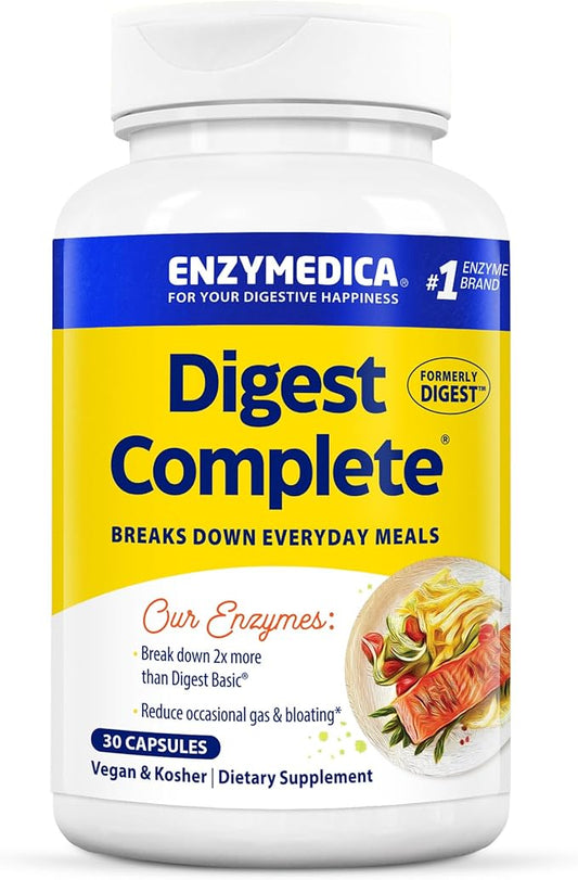 Enzymedica - Digest, Complete Digestive Enzyme Formula, 30 Capsules