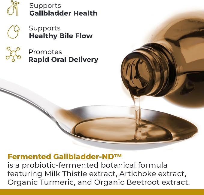 Premier Research Labs Fermented Gallbladder-ND - Gallbladder Cleanse, Milk Thistle and Artichoke Extract, Milk Thistle Liquid Drops, Tincture Supplement with Antioxidants, Turmeric - 8 Fl Oz Bottle
