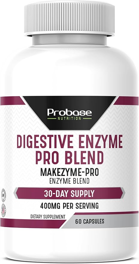 Digestive Enzyme Pro Blend 60 Capsules 30-Day Supply