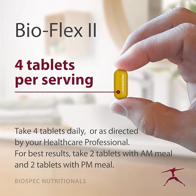 Bio-Flex II- Advanced Joint Support Supplement with Chondroitin and Glucosamine (120 Count (Pack of 1))