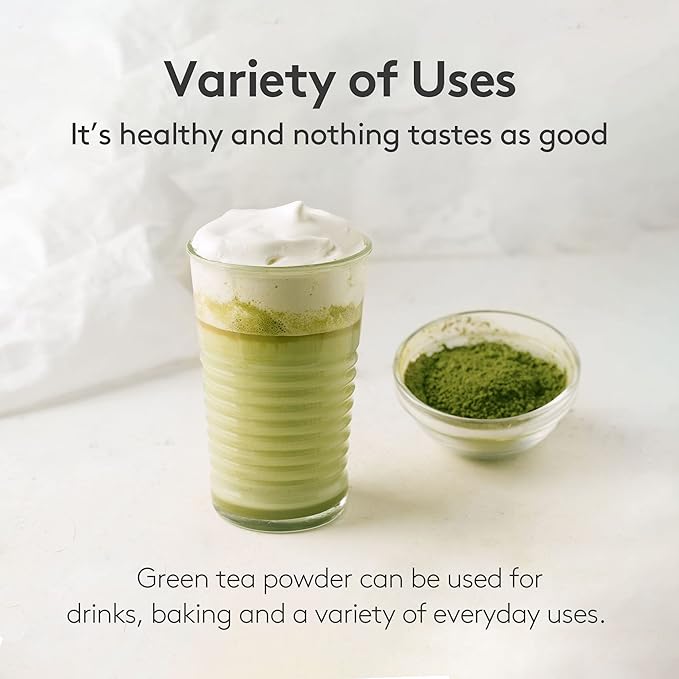 OSULLOC Premium Matcha Powder for lattes, Ceremonial Grade Korean Matcha, Premium Organic (USDA) Pure Leaf Green Tea from Jeju, 1.41 oz, 40g