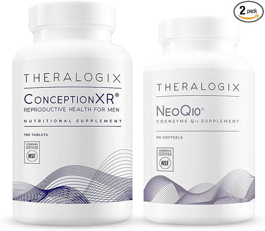 Theralogix ConceptionXR Reproductive Health Formula + NeoQ10 Bundle, 270 Count (Pack of 2)