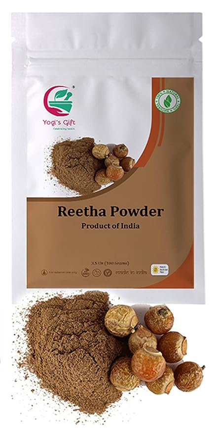YOGI'S GIFT Celebrating Health Herbal Hair Care Combo Pack (500g/17.65oz) | Hair Mask with Ayurvedic Powders: Amla, Reetha, Shikakai, Brahmi, Hibiscus for Hair Growth
