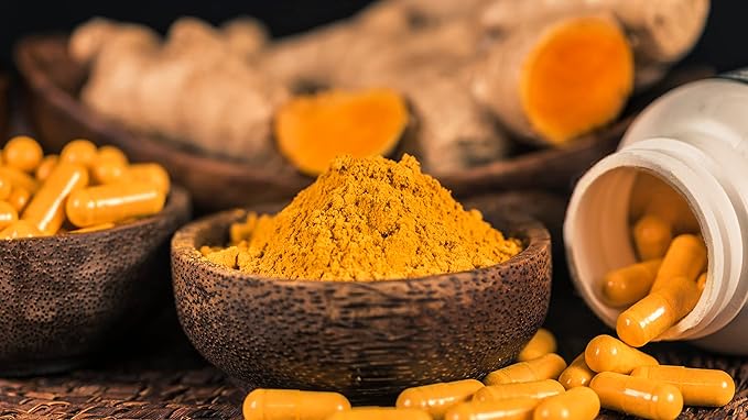 Super-Micronized Turmeric Curcumin Capsules 1-Month Supply Rapid Absorption, Whole Root, Non-GMO, Supports Joint, Skin, Gut Health & Antioxidants (60 Capsules)