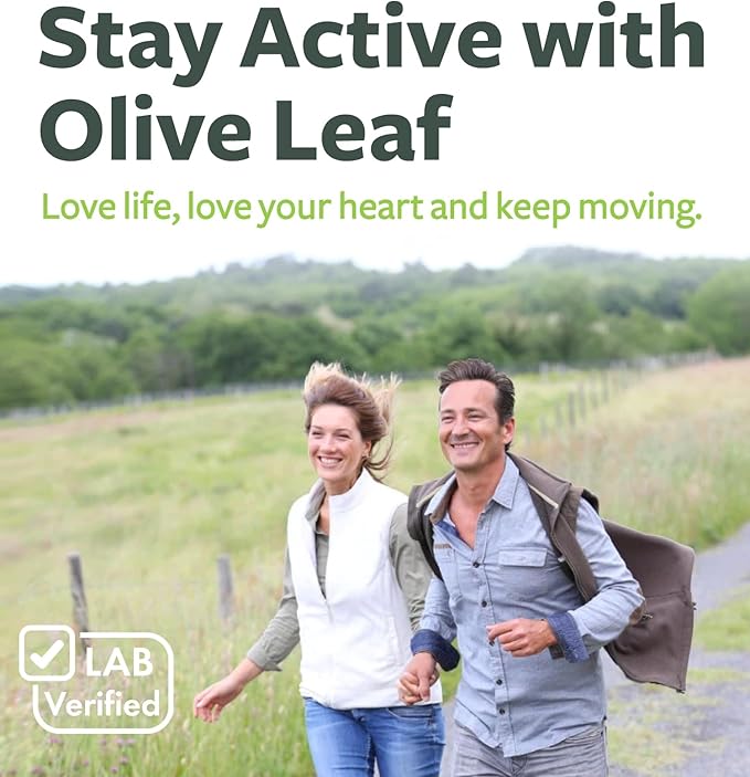 Super Strength Olive Leaf Extract Capsules - Vegan Non-GMO 750mg Olive Extract with 20% Oleuropein Antioxidant Supplement for Immunity Skin and Heart Health Support - Made in The USA (2 Month Supply)