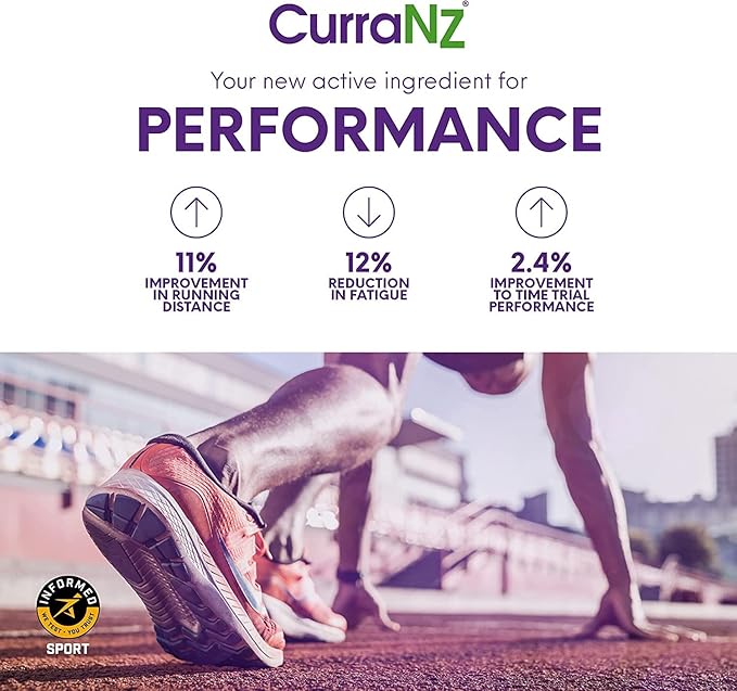 New Zealand Blackcurrant Extract Sports Nutrition Capsules | Muscle Recovery | Endurance Performance | Pre or Post Workout Supplement | Vegan & Caffeine Free (30 Capsules)