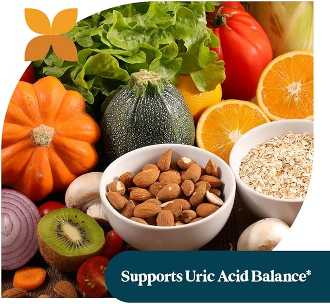 Pattern Wellness Uric Acid Support Supplement – Supports Uric Acid Balance & Joint Wellness – Herbal Formula – 3rd Party Lab Tested – 60 Veggie Capsules