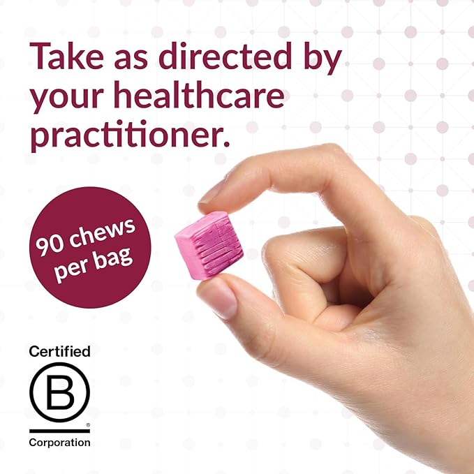 Bariatric Advantage Calcium Citrate Chewy Bites 500 mg - Highly Absorbable & Digestible - Vitamin D3 - Easily Chewable Calcium Supplement - Raspberry Flavor - 90 Count