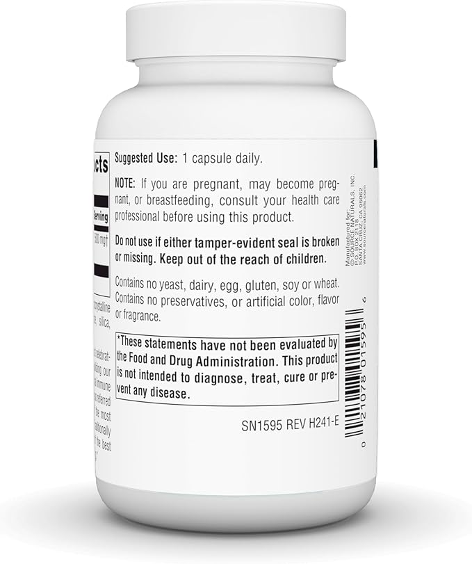 Source Naturals Echinacea Root Extract - Supports Immune Defense* - 500mg - 100 Capsules