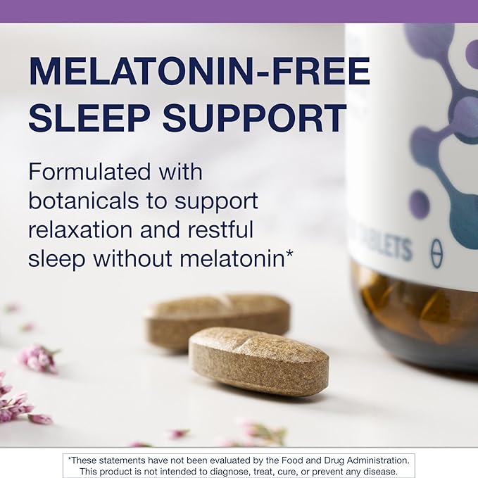 Metagenics Tran-Q Sleep - for Stress Management & Sleep Support - with California Poppy, English Lavender & Passion Flower Herb - Melatonin Free - 60 Tablets