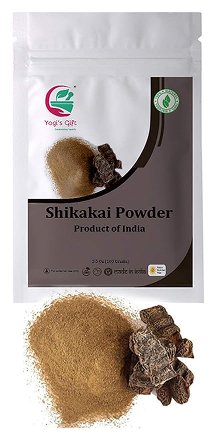 YOGI'S GIFT Celebrating Health Herbal Hair Care Combo Pack (500g/17.65oz) | Hair Mask with Ayurvedic Powders: Amla, Reetha, Shikakai, Brahmi, Hibiscus for Hair Growth