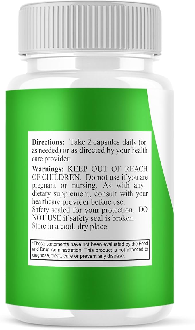 Barislend Capsules Bari Slend Advanced Pills Formula, Barislends Maximum Strength Overall Health & Wellness Support Supplement, Bari Slends Premium Health Management Support Supplement (60 Capsules)
