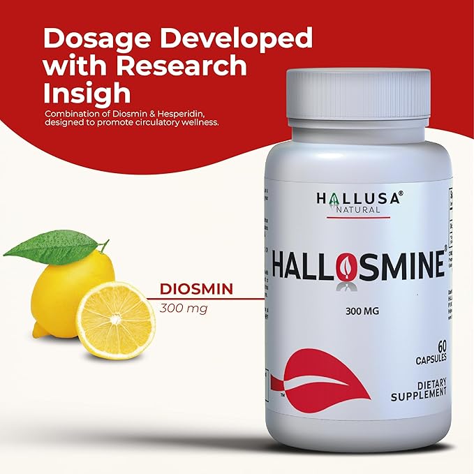 Diosmin Circulation - Support for Circulation and Veins - DIOSMIN - DIOSMINE- DIOSMINA - Circulation & Vein Support Supplement