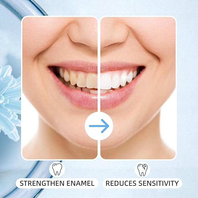 Toothpaste Tablets, Hydroxyapatite Chewable Toothpaste Tabs, Travel Mouthwash Tablets for Deep Cleaning, Fresh Breath, Enamel-Safe, Fluoride & Plastic Free (100 Count)