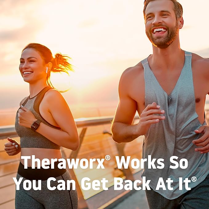 Theraworx Relief for Muscle Cramps Roll-On Fast-Acting Muscle Spasm, Leg Soreness with Magnesium Sulfate - 2.5 oz - 1 Count