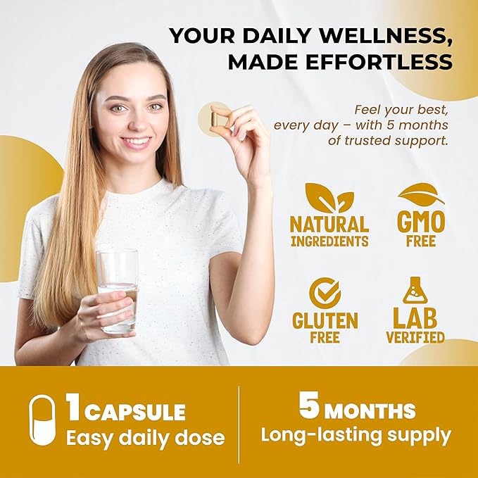 Peruana Maca Root Black, Red, Yellow | Maca Root Capsules Enhanced with Ginseng, Ashwagandha, Fenugreek | Support Stamina, Performance & Mood | 150 Capsules