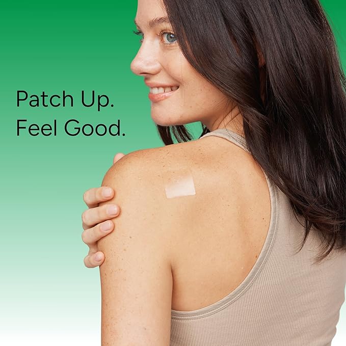 Multi V Patches - Topical Multi Plus Blend with D3, K2, Magnesium Chloride, Zinc, Liposomal C, Potassium, Iodide, Biotin Plus More | Nutrient Patch for Women & Men