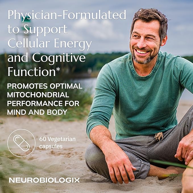 Mito Cell PQQ Supplement for Optimal Mitochondrial Support - Pyrroloquinoline Quinone Supplement to Promote Enhanced Energy & Performance & Cognitive Function - with CoQ10, NADH, Vitamin C & More