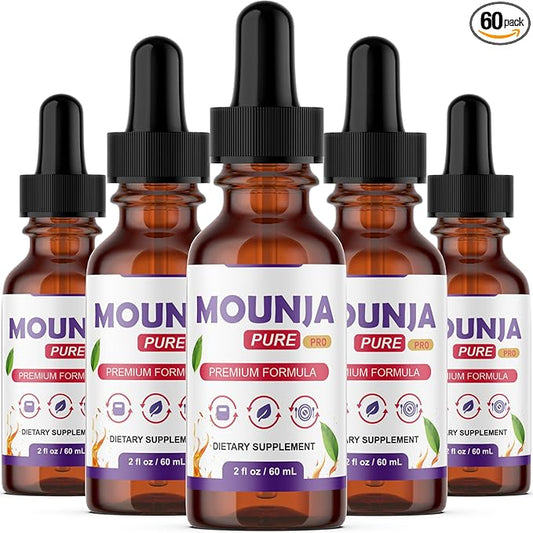Mounja Pure Pro Premium Formula Dietary Supplement, 60 Servings (5)