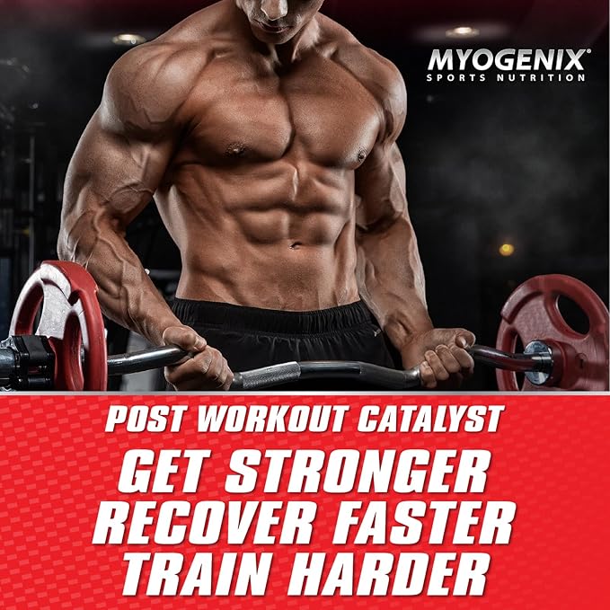 Myogenix Aftershock Post Workout — Muscle Growth Whey Protein Powder — Speeds Up Muscle Growth and Recovery — Supports Joint Health and Replenishes Glycogen — Wildberry Blast, 6 lbs