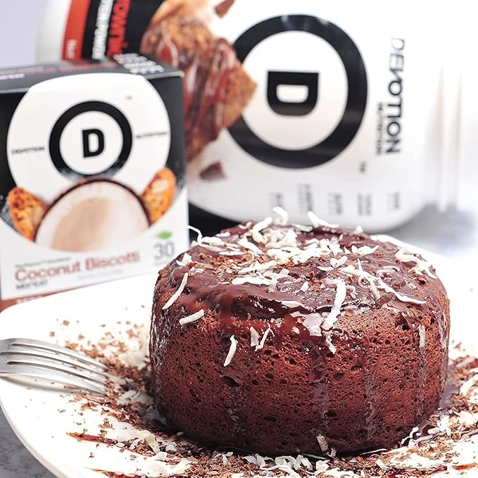 Devotion Nutrition Protein Powder Brownie Batter – 20g Whey Isolate & Casein Protein Blend – No Added Sugar, Low Carb, Gluten-Free, Keto-Friendly, 1g MCT, Kosher – 2lb Pouch