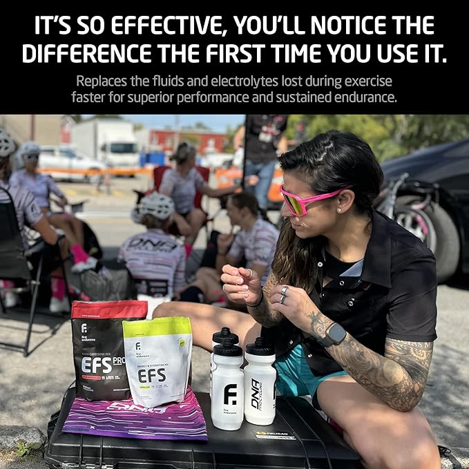 EFS Hydration & Endurance Drink Mix - Premium Carbohydrates for Energy & Performance, Electrolytes for Rapid Rehydration & Running, Cycling and Triathlon Nutrition | Isotonic Energy Fuel | Lemon-Lime