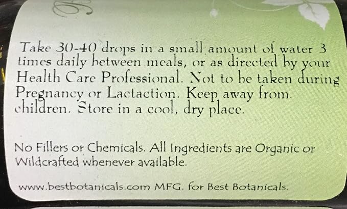 Best Botanicals Nettle Leaf Extract 1 oz.