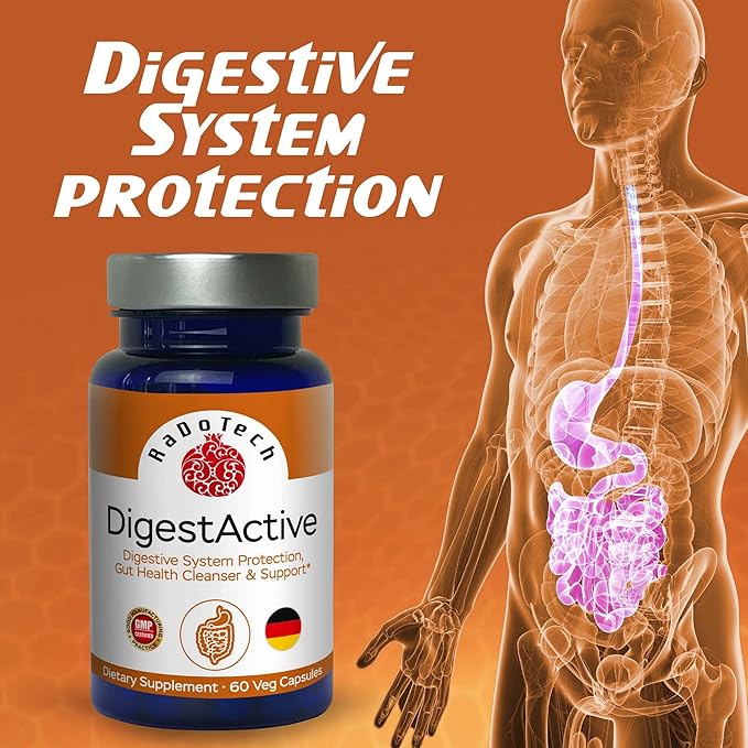 DigestActive, Normalize The Fuctions of Digestive System and Gut Health Support, Colon Cleanser for Women and Men, Promotes Overall Health (Pack of 1)