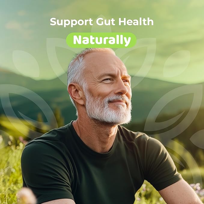 ParaTarget - Gut Health Formula - Intestinal Gut Cleanse Powder Supplement with Black Walnut, Wormwood, Turmeric & More - Natural Wellness Supplements for Women & Men - 30 Servings