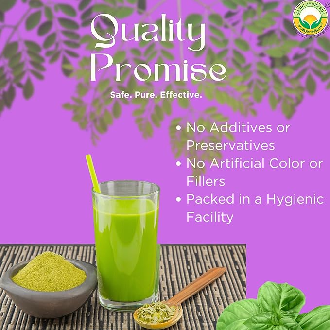 BASIC AYURVEDA Jamun Karela Herbal Mix Juice | Made with Indian BlackBerry & Bitter Gourd | Natural Herbal Blend for Skin & Eye Care | Supports Oral Health & Cleansing | 16.23 Fl Oz (480ml)