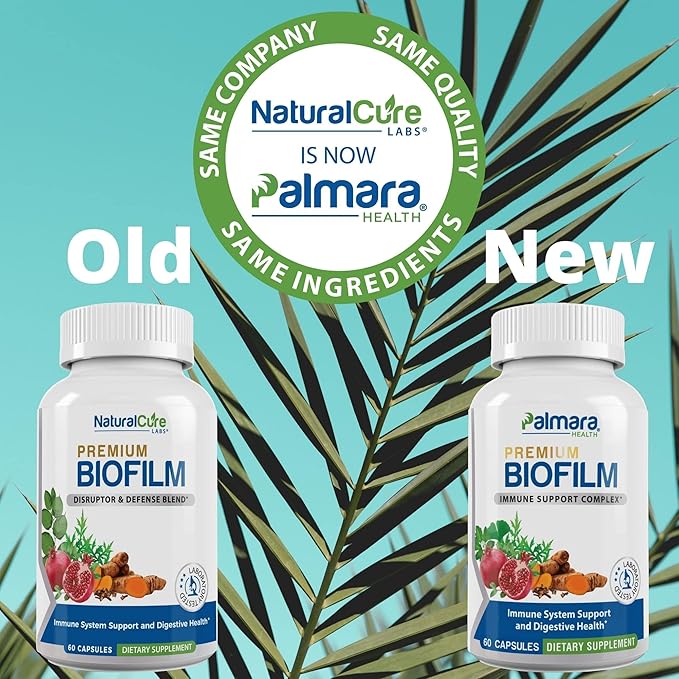 Premium Biofilm Defense Complex: Antioxidants, Herbs and Botanicals for Immune System Support & Digestive Health | 60 Capsules