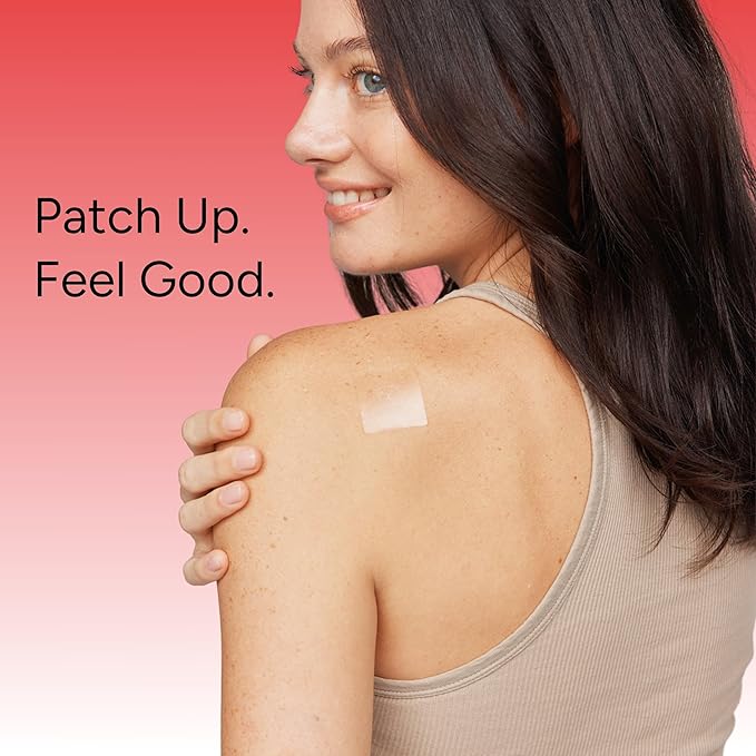 Energy Patch | Guarana, Taurine, Glucuronolactone, Green Tea, B Vitamins | 30 Patches