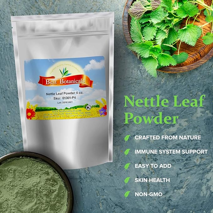 Best Botanicals Nettle Leaf Powder 4 oz.