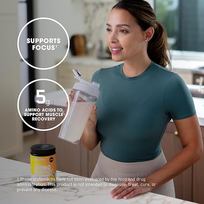 Optimum Nutrition New Flavor Amino Energy - Pre Workout with Green Tea, BCAA, Amino Acids, Keto Friendly, Green Coffee Extract, Energy Powder - Citrus Spritz, 65 Servings (Packaging May Vary)
